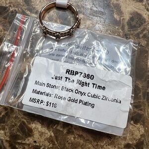 New BP Black Onyx Ring